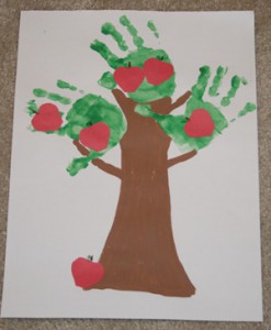 handprint-apple-tree