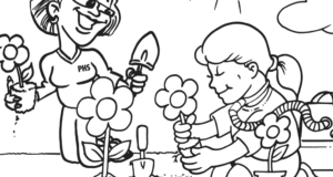 Coloring Sheets - Flowers