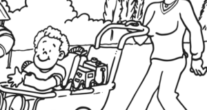 Coloring Sheets - Stroller