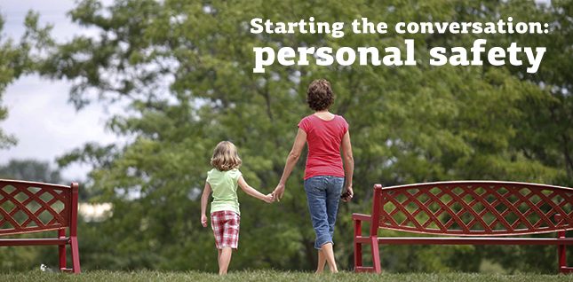 starting a conversation with children about personal safety