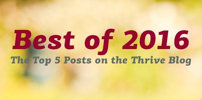 the top 5 blog posts of 2016