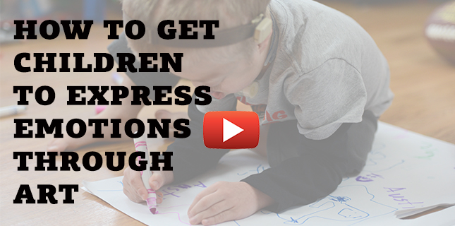 how to get children to express emotions through art