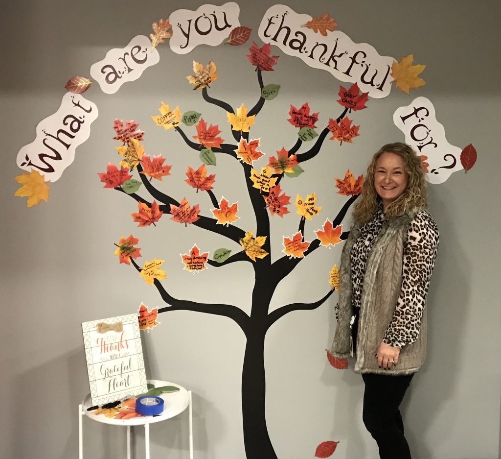 Giving Thanks With A Thanksgiving Tree | Pediatric Home Service