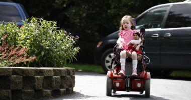 PHS patient Mary Kate has spinal muscular atrophy