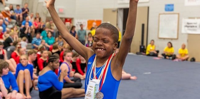 More than 1,400 Special Olympics athletes from across Minnesota competed at the 2015 Summer Games, held June 18-20. One of seven annual Special Olympics Minnesota state competitions, Summer Games showcased athletes, with and without intellectual disabilities, in athletics (track and field), volleyball, gymnastics and tennis. `