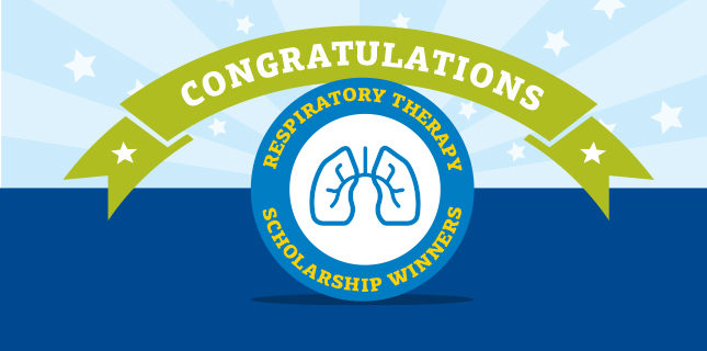 respiratory therapy scholarship winners
